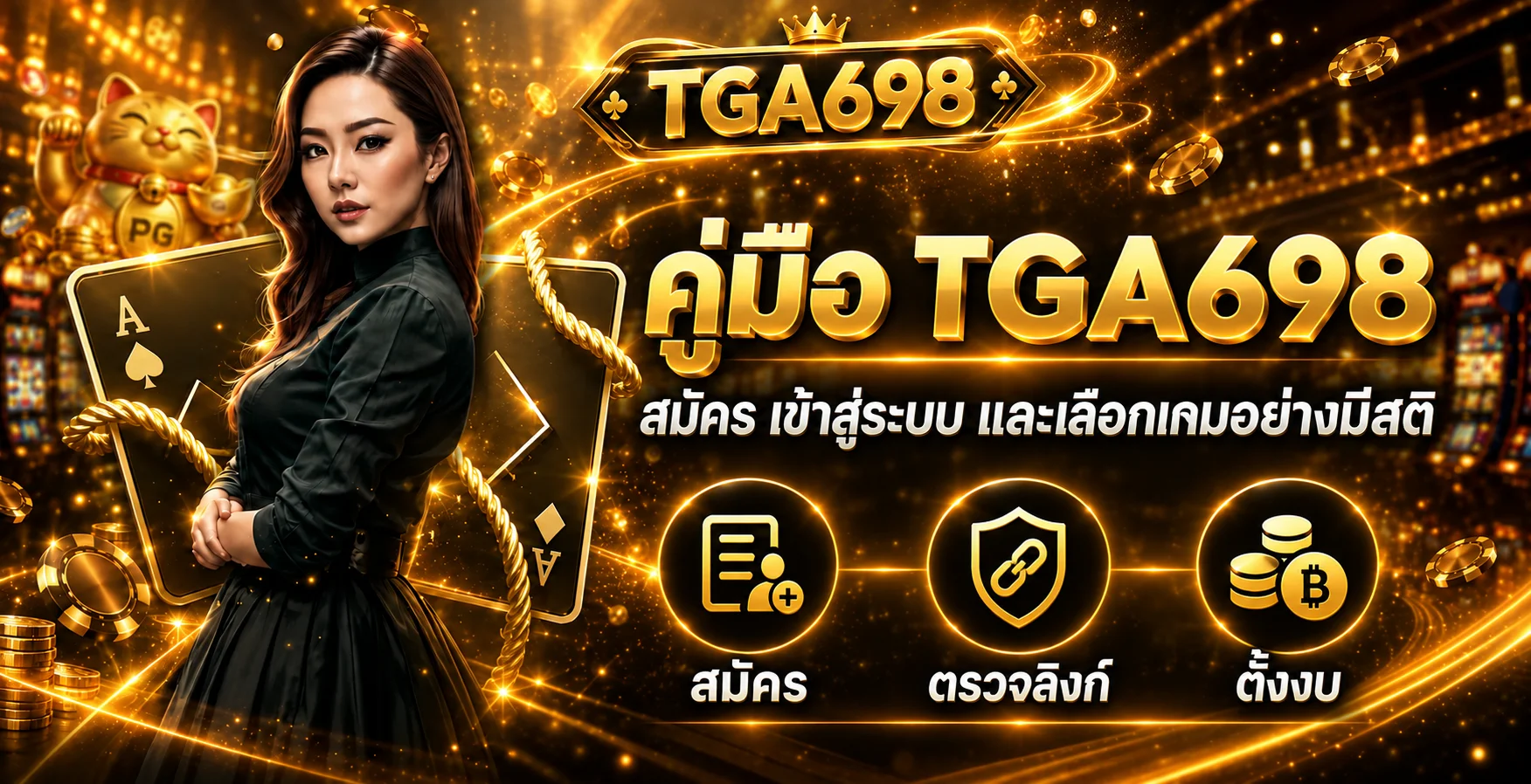 TGA698 คู่มือสมัคร เข้าสู่ระบบ และเลือกเกม